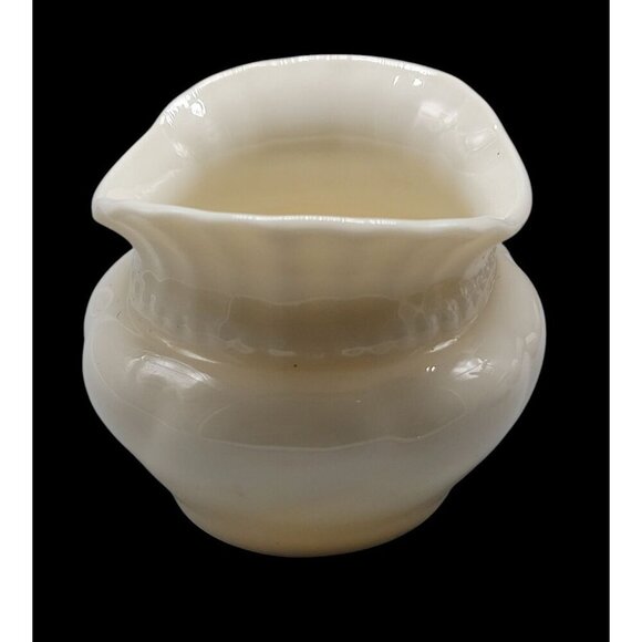 Lenox Open Sugar Bowl Colonial Collection Porcelain Embossed Design Oval 2.75"T - Picture 7 of 8